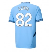 Stroje piłkarskie Manchester City Rico Lewis #82 Koszulka Podstawowej 2024-25 Krótki Rękaw